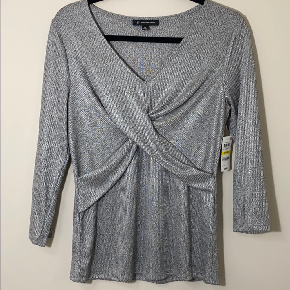 INC Silver Top